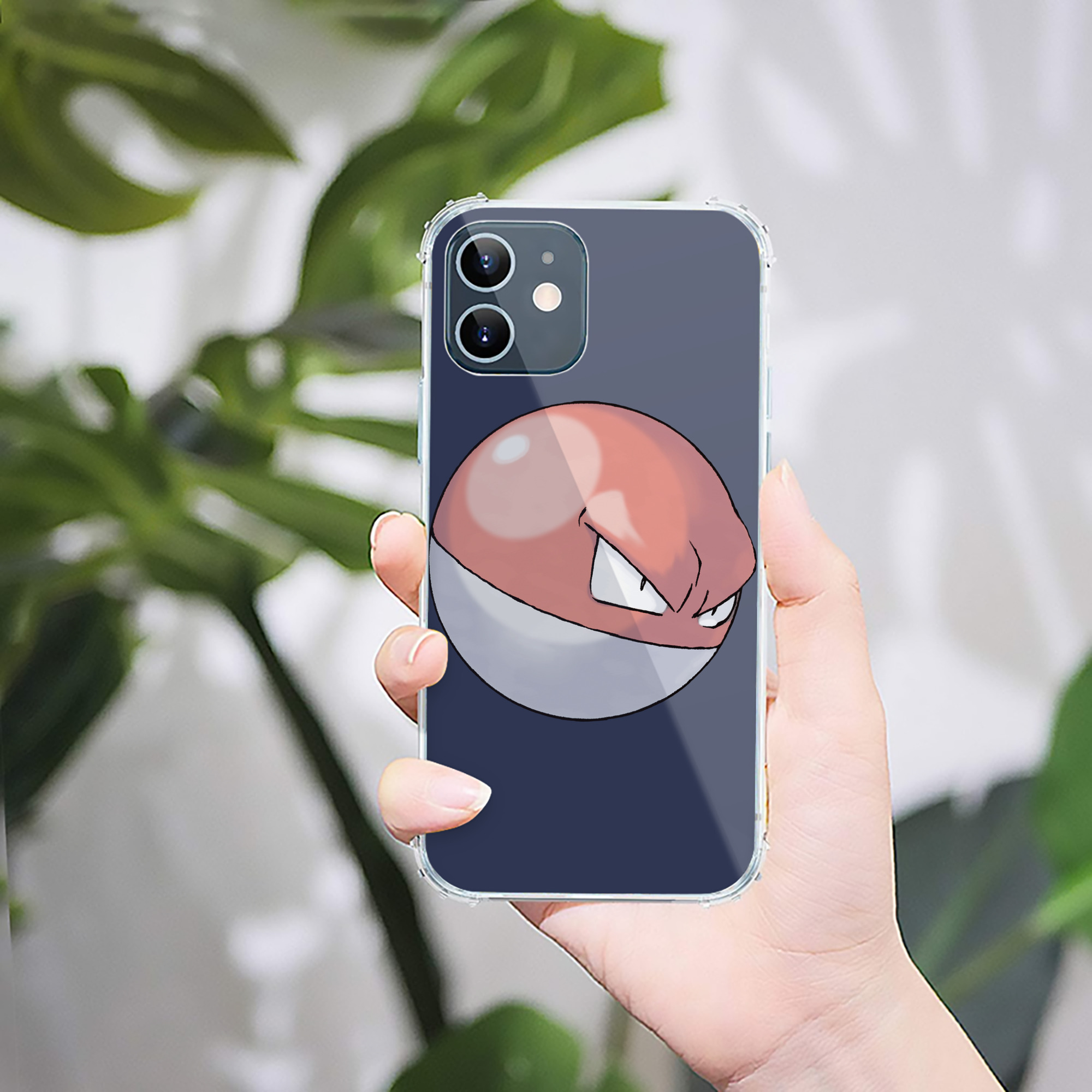 （画像用） ポケットモンスター Pokémon 【iPhone 12シリーズ対応】透明スマホケース（クリアソフトケース）